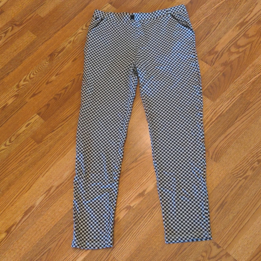 Straight Leg Dress Chino Pants, Cat Houndstooth